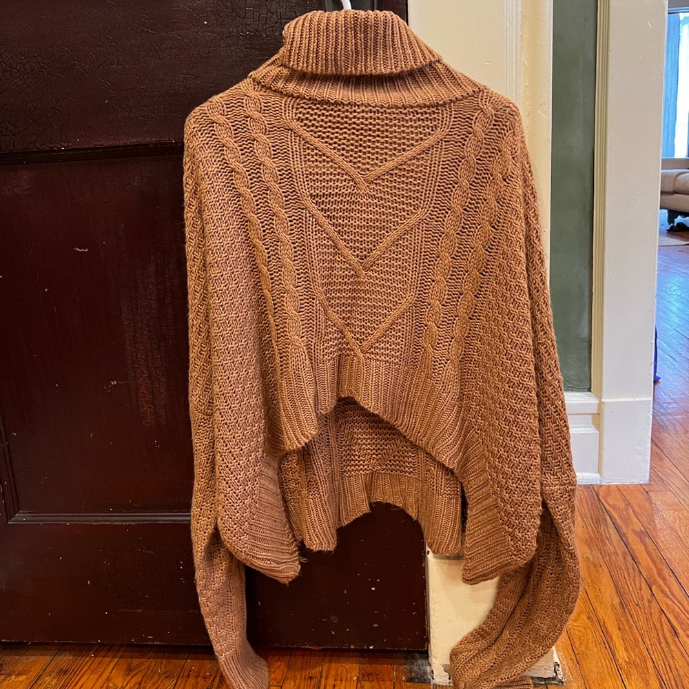 Cowl sweater, never worn